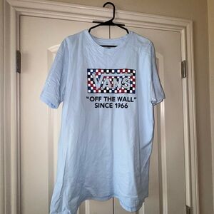 Vans Light Blue Graphic T-Shirt